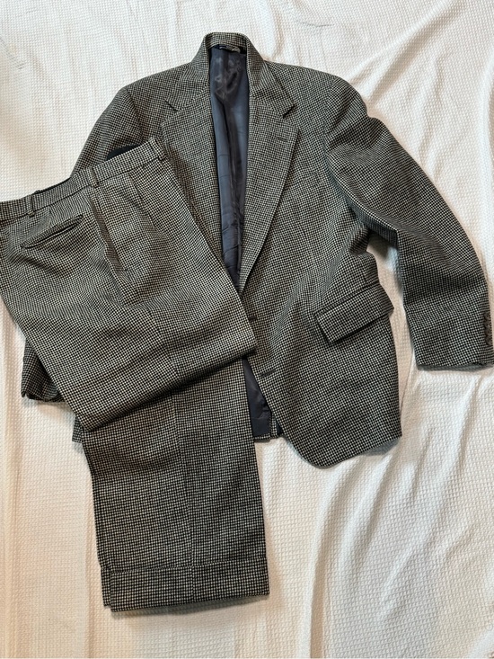 Polo Ralph Lauren Other - Vintage Polo Ralph Lauren Men’s Black & White Glen Check Suit